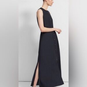 Theory Button Down Dress Florian Twill - Size 10